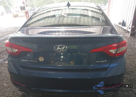 2017 Hyundai Sonata Sport из США, поврежденный, VIN 5NPE34AF1HH589551